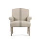 Rana Club Chair CFH132 E272 Blue Stripe FredCo