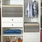 Rattan-Style Storage Box with Cotton Liner FredCo