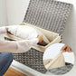 Rattan-Style Storage Box with Cotton Liner FredCo