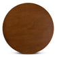 Rava Modern and Contemporary Walnut Brown Finished Wood 5-Piece Dining Set FredCo