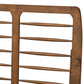 Rayna Mid-Century Modern Walnut Brown Finished Wood Twin Size Platform Bed FredCo