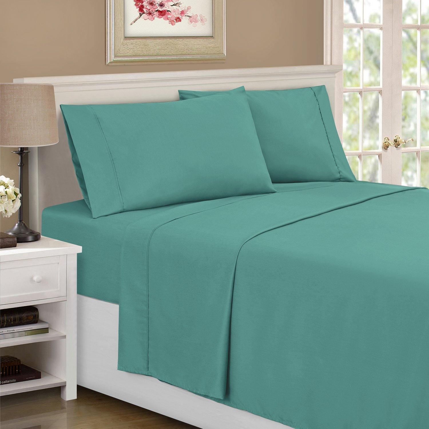 Rayon from Bamboo Microfiber Blend Solid Sheet Set FredCo