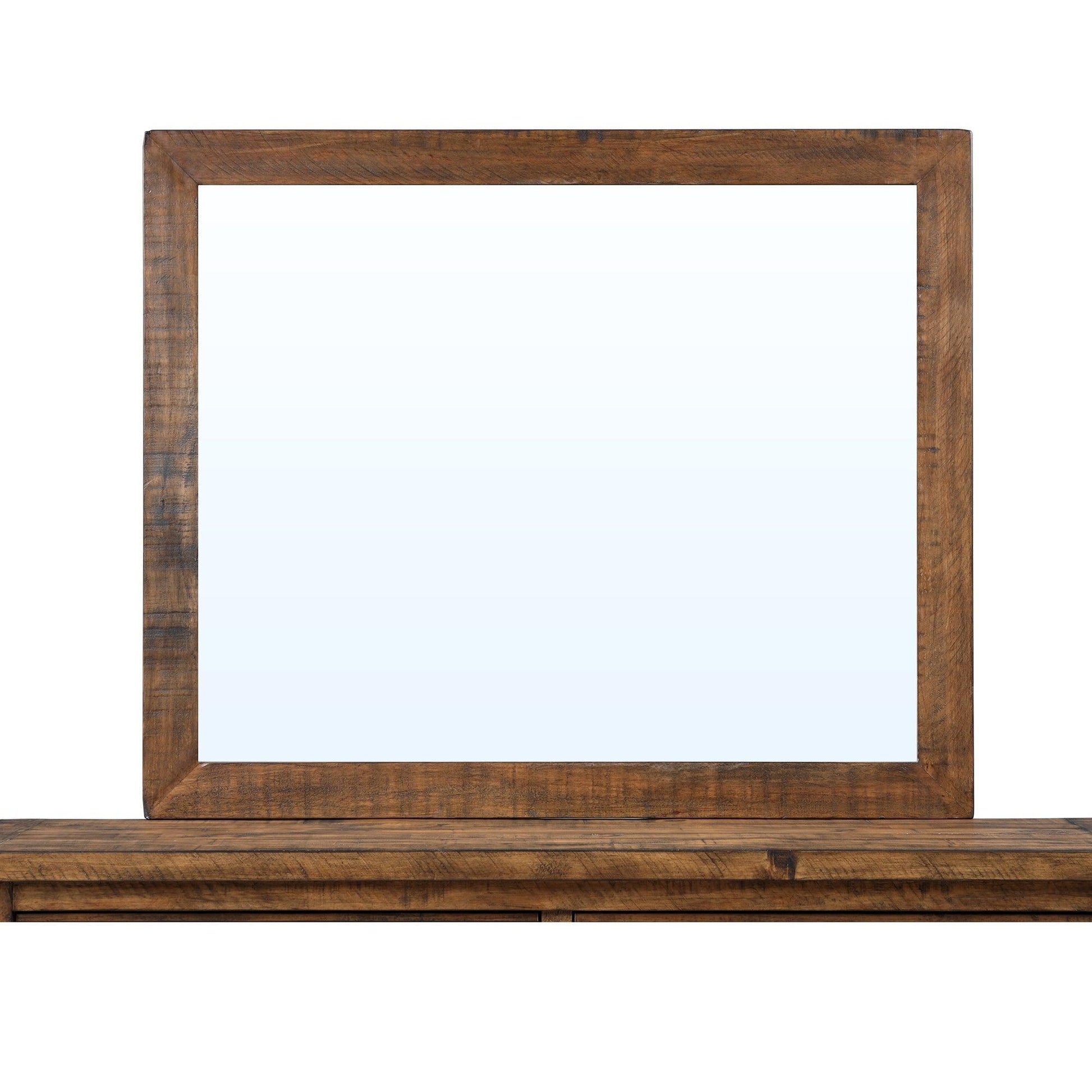 Reclaimed Pine Wood Mirror WF298403AAD FredCo