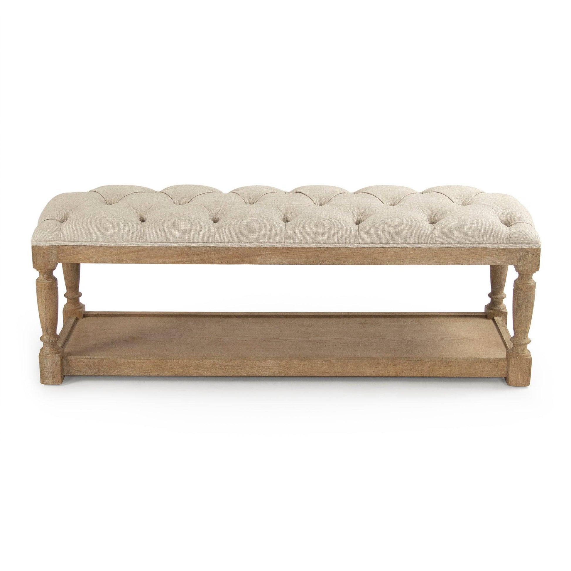 Rectangular Tufted Bench CFH136 E272 A015-A BENCH FredCo