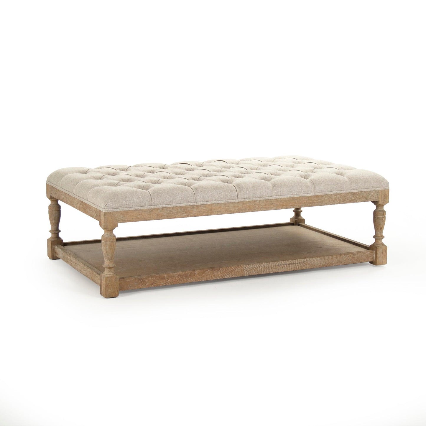 Rectangular Tufted Ottoman CFH136-Z E272 A015-A Rec FredCo