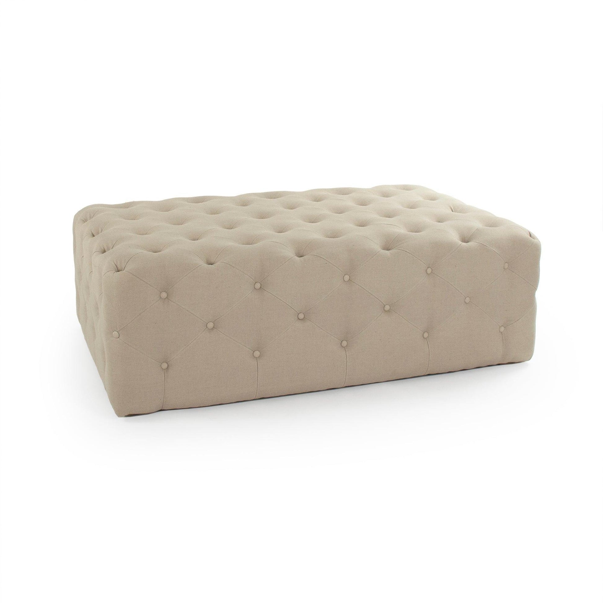 Rectangular Tufted Ottoman F204 REC A003 FredCo
