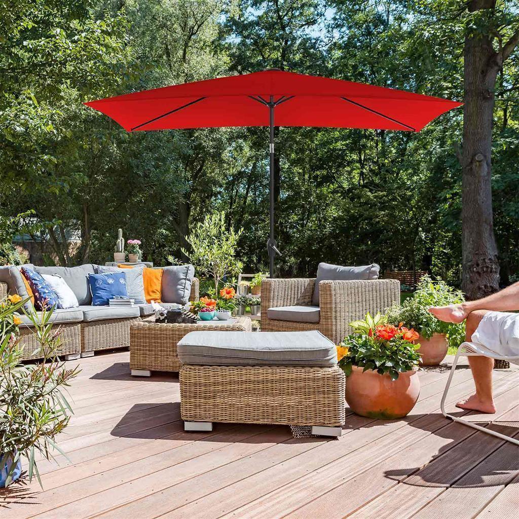 Rectangular Wide Table Umbrella