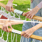 Red/White Outdoor Hammock for 2 People FredCo
