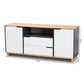 Reed Mid-Century Modern Multicolor 2-Door Wood Dining Room Sideboard FredCo