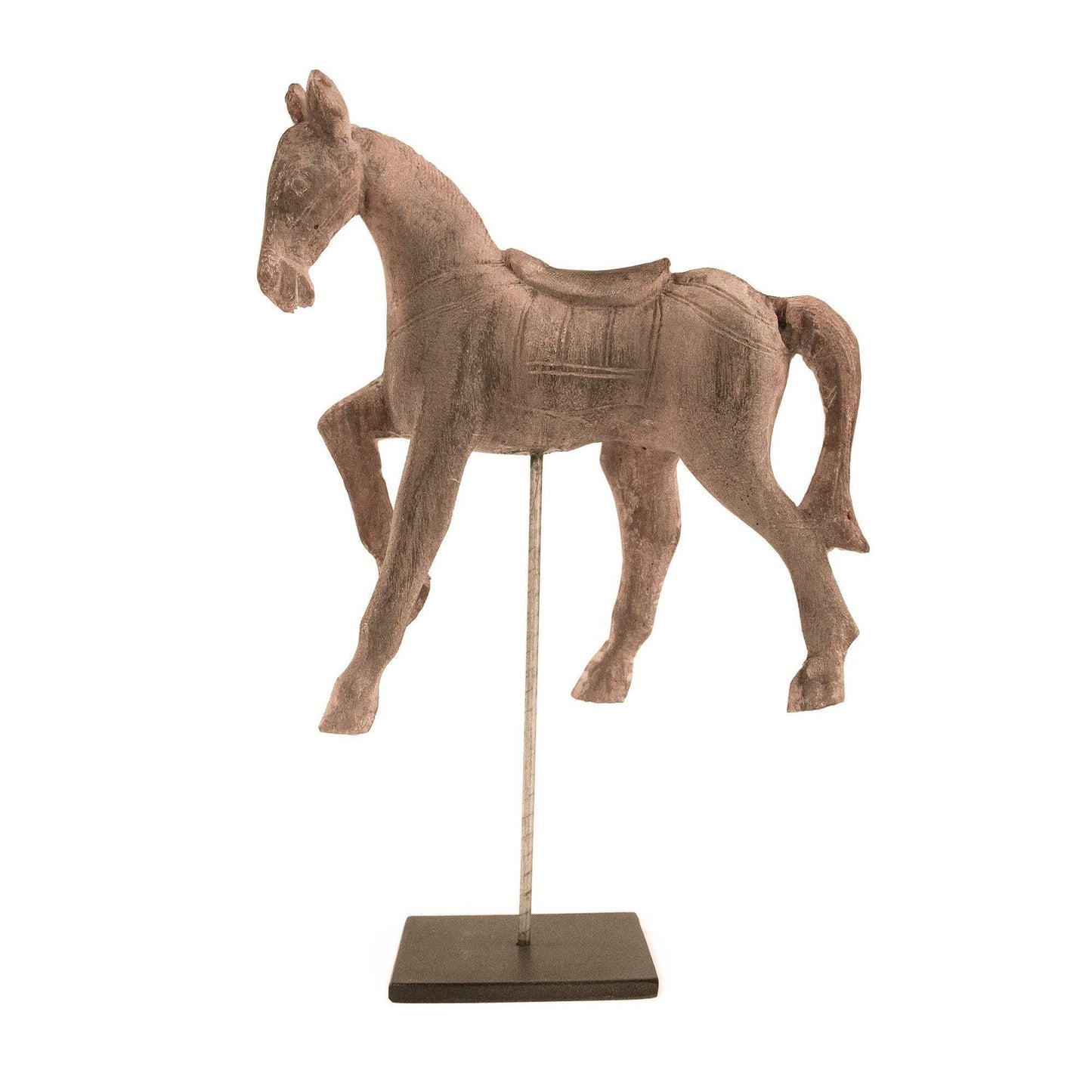 Resin Horse on Stand BCH064E FredCo