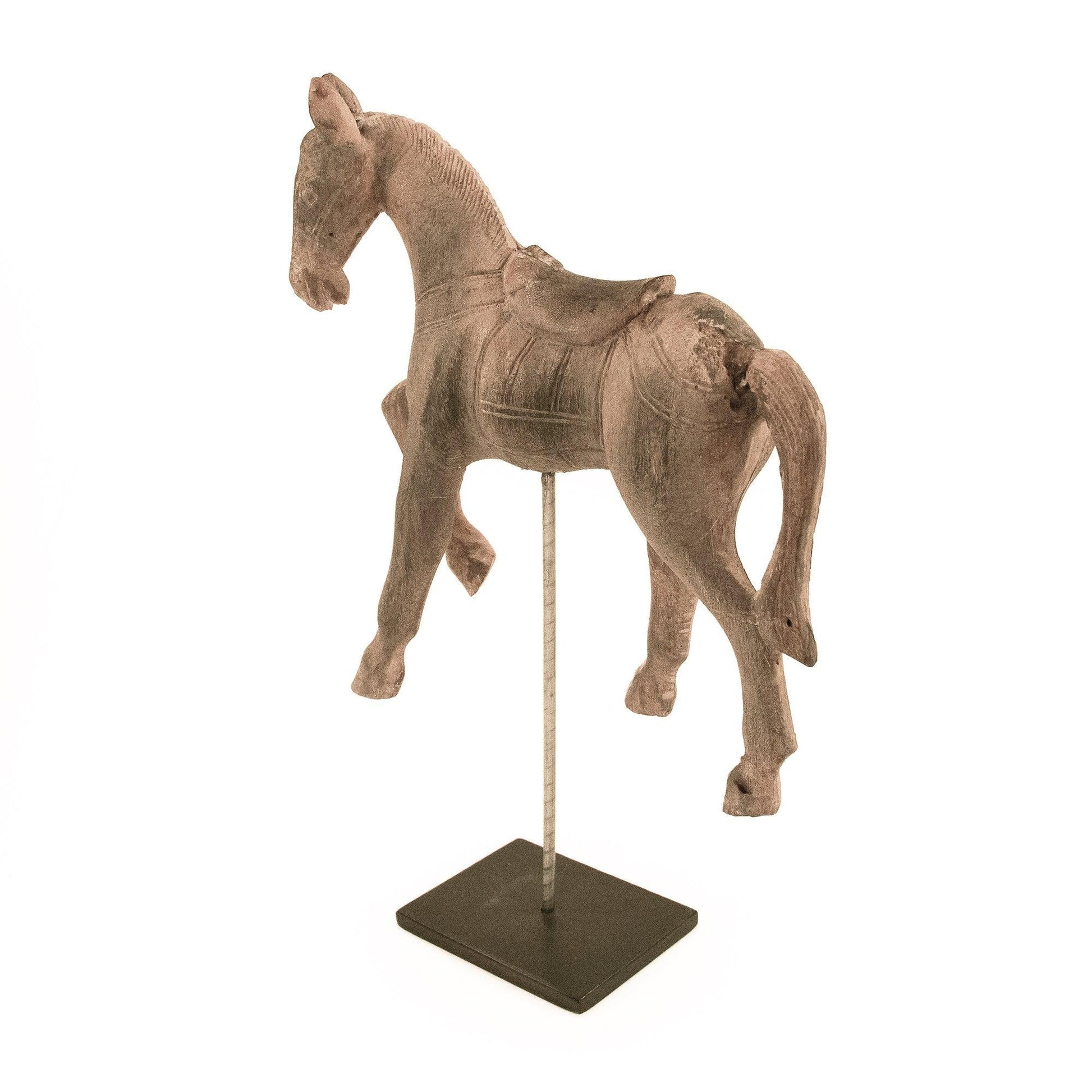 Resin Horse on Stand BCH064E FredCo