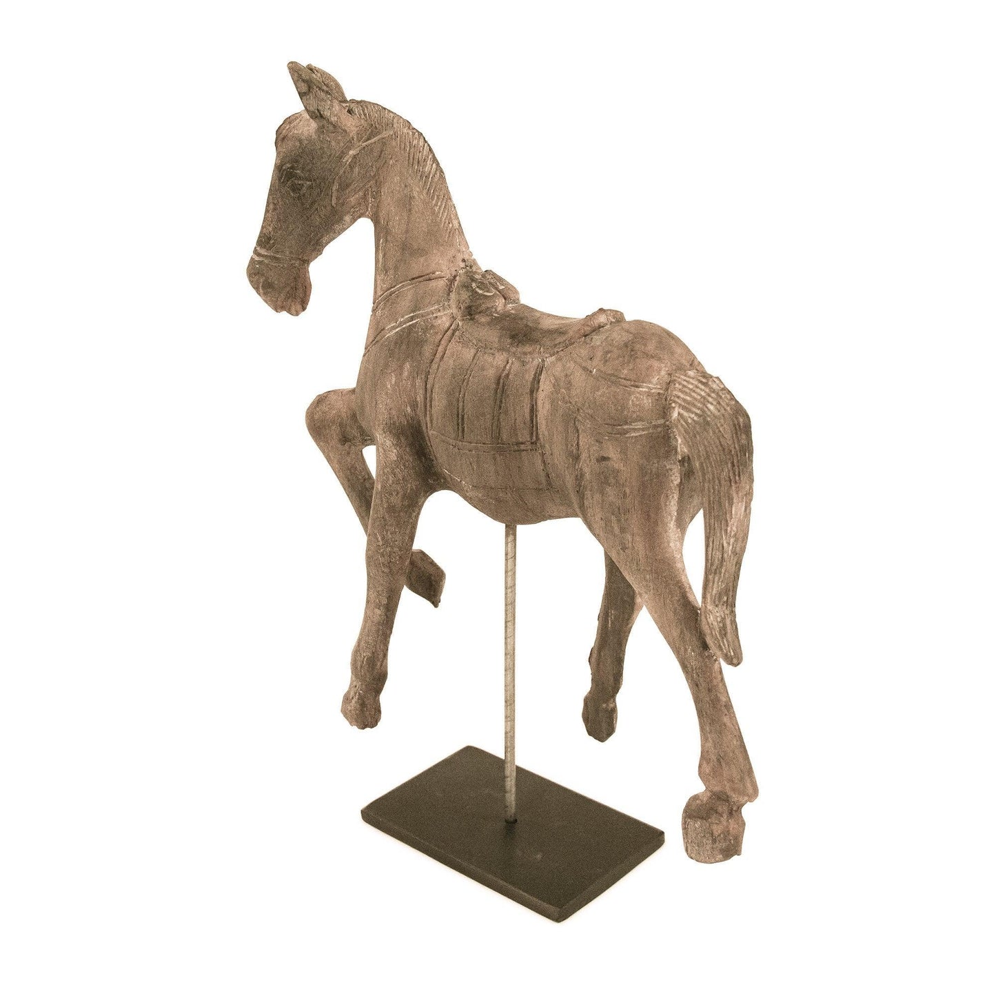 Resin Horse on Stand BCH064I FredCo