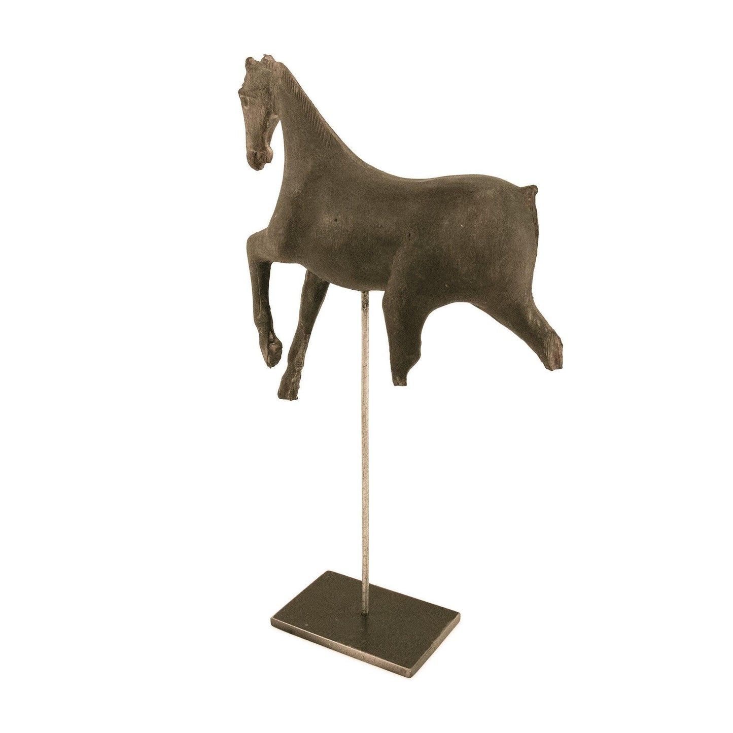 Resin Horse on Stand BCH064N FredCo
