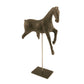 Resin Horse on Stand BCH064N FredCo