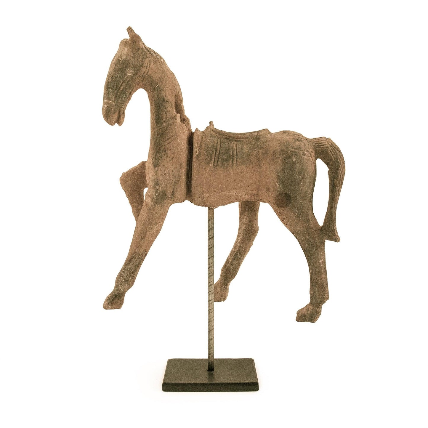 Resin Horse on Stand BCH069F FredCo