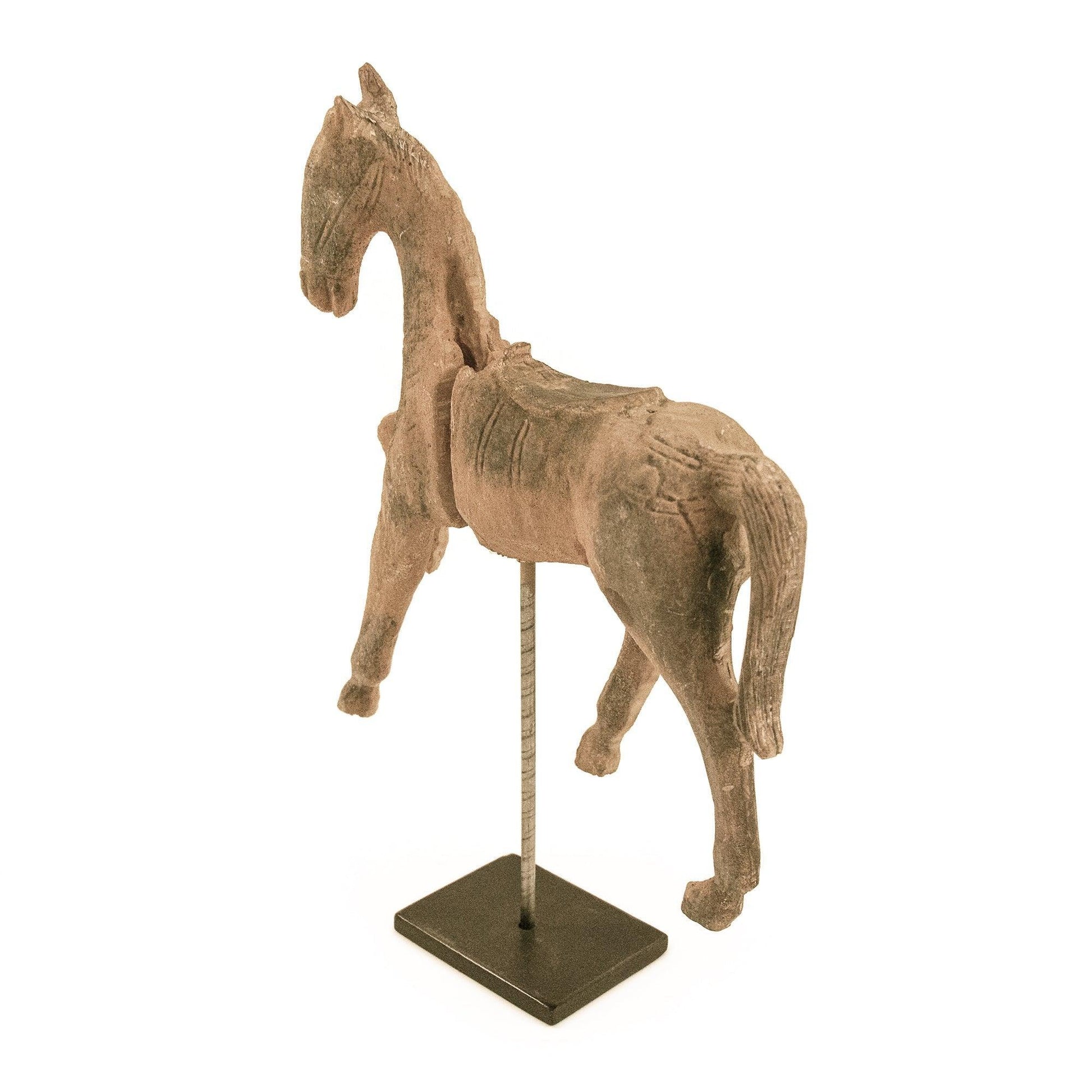 Resin Horse on Stand BCH069F FredCo