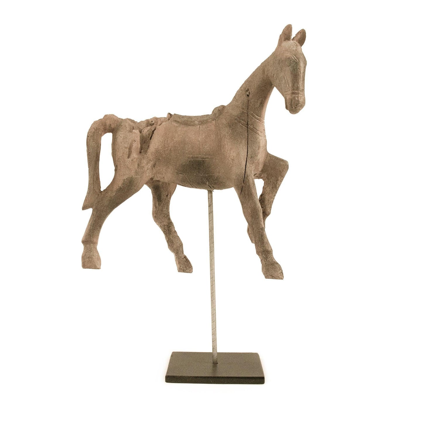 Resin Horse on Stand BCH069G FredCo