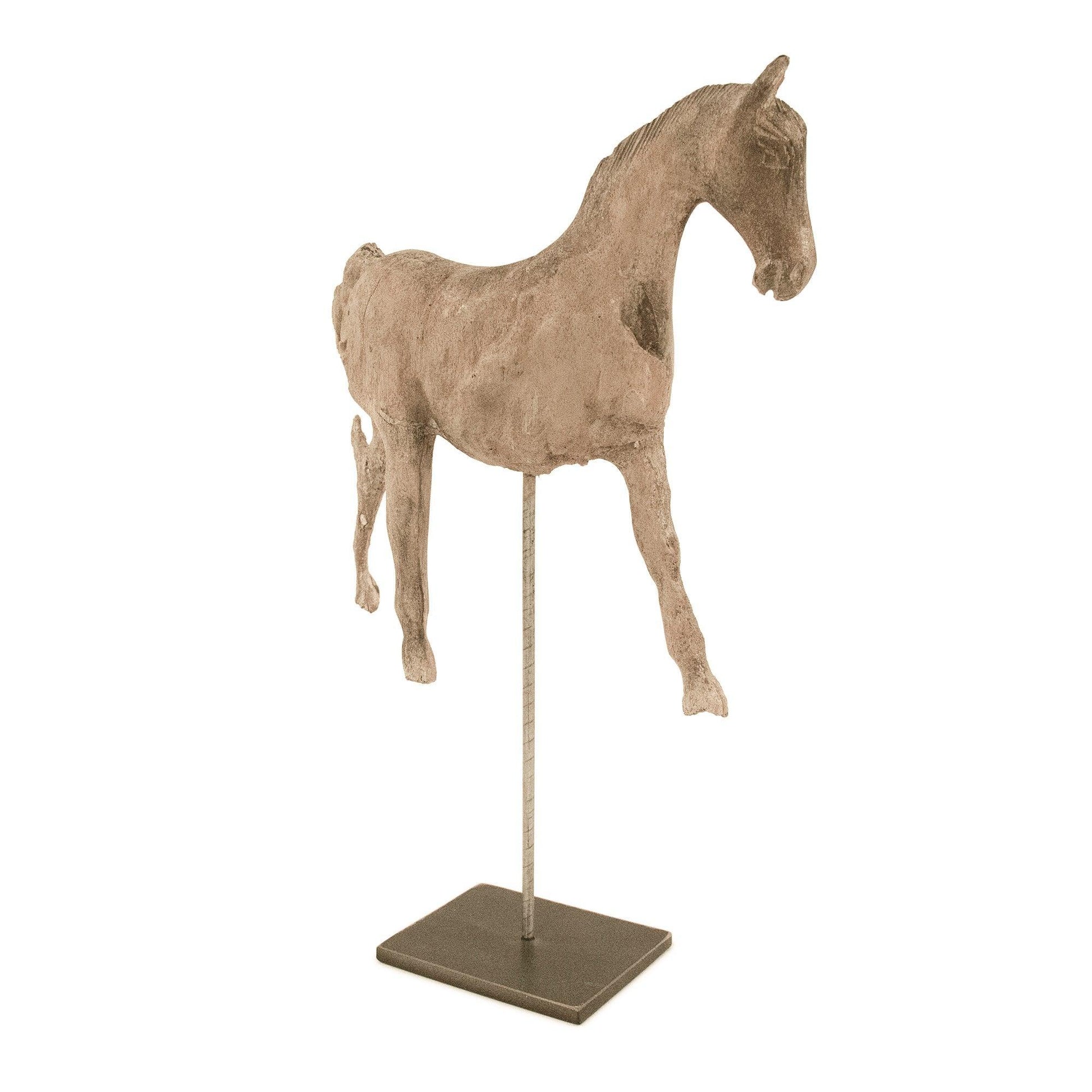 Resin Horse on Stand BCH069H FredCo