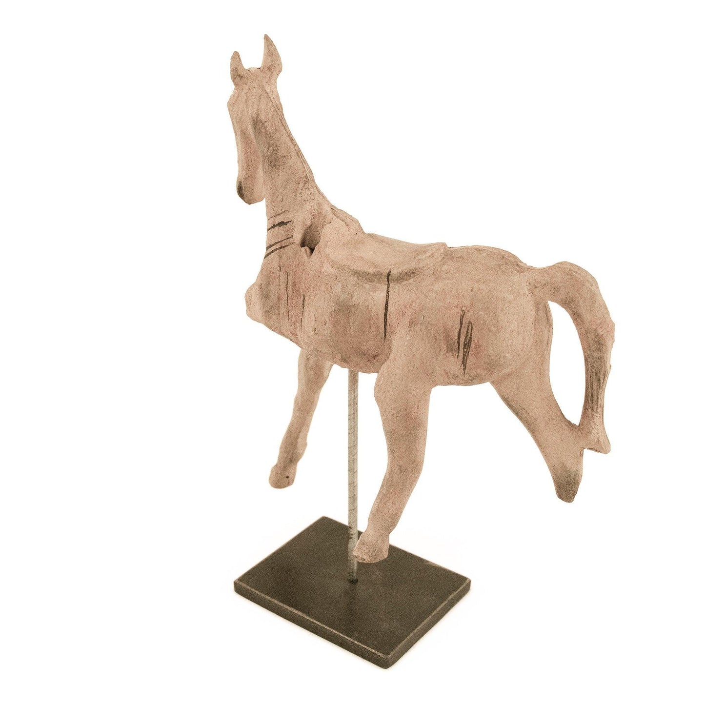 Resin Horse on Stand BCH069K FredCo