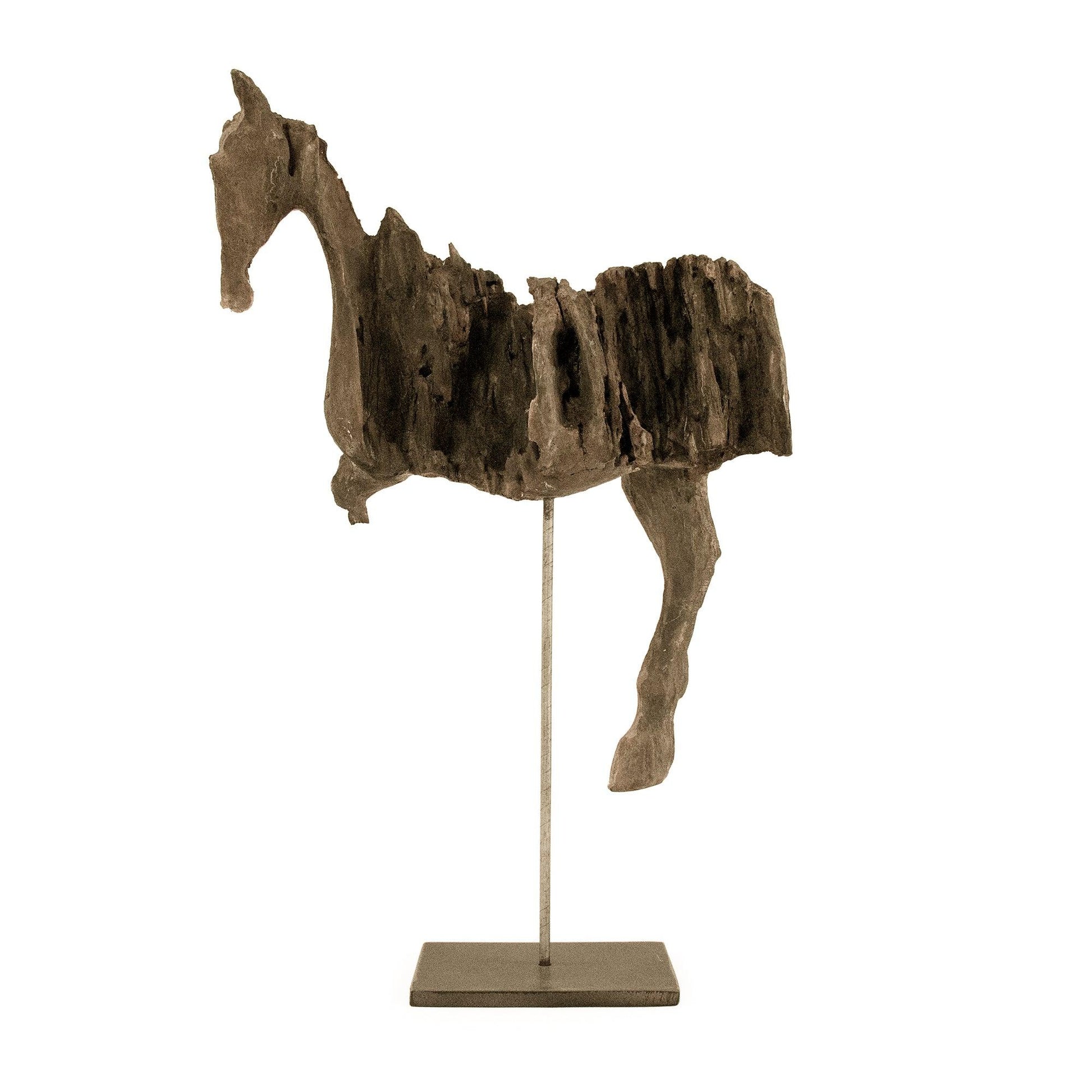 Resin Horse on Stand BCH069Q FredCo