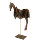 Resin Horse on Stand BCH069Q FredCo