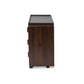 Rikke Modern and Contemporary Two-Tone Gray and Walnut Finished Wood 6-Drawer Dresser FredCo