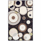 Ringoes Modern Geometric Circles Rug FredCo