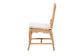 Rio Modern Bohemian Natural Brown Rattan Dining Chair FredCo