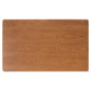 Riordan Mid-Century Modern Dark Brown Faux Leather Upholstered and Walnut Brown Finished Wood 5-Piece Dining Nook Set FredCo
