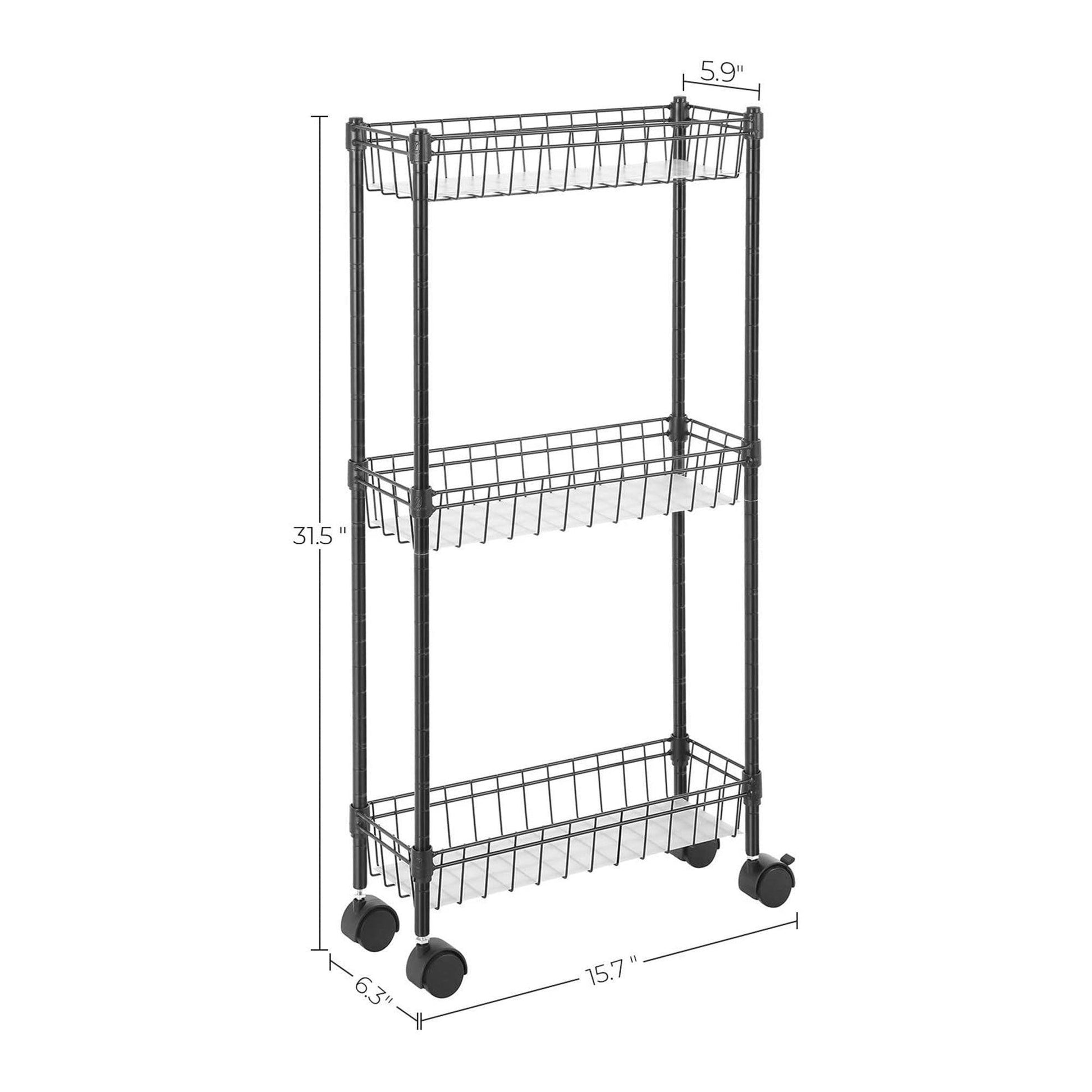 Rolling Cart with Wheels FredCo