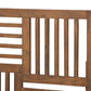 Romy Modern and Contemporary Walnut Brown Finished Wood Twin Size Platform Bed FredCo