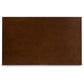 Rosa Modern and Contemporary Grey Fabric Upholstered and Walnut Brown Finished Wood 7-Piece Dining Set FredCo