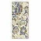 Roselyn Non-Slip Foldable Floral Machine-Washable Rug FredCo