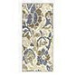 Roselyn Non-Slip Foldable Floral Machine-Washable Rug FredCo