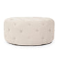 Round Tufted Ottoman F204 A003 FredCo