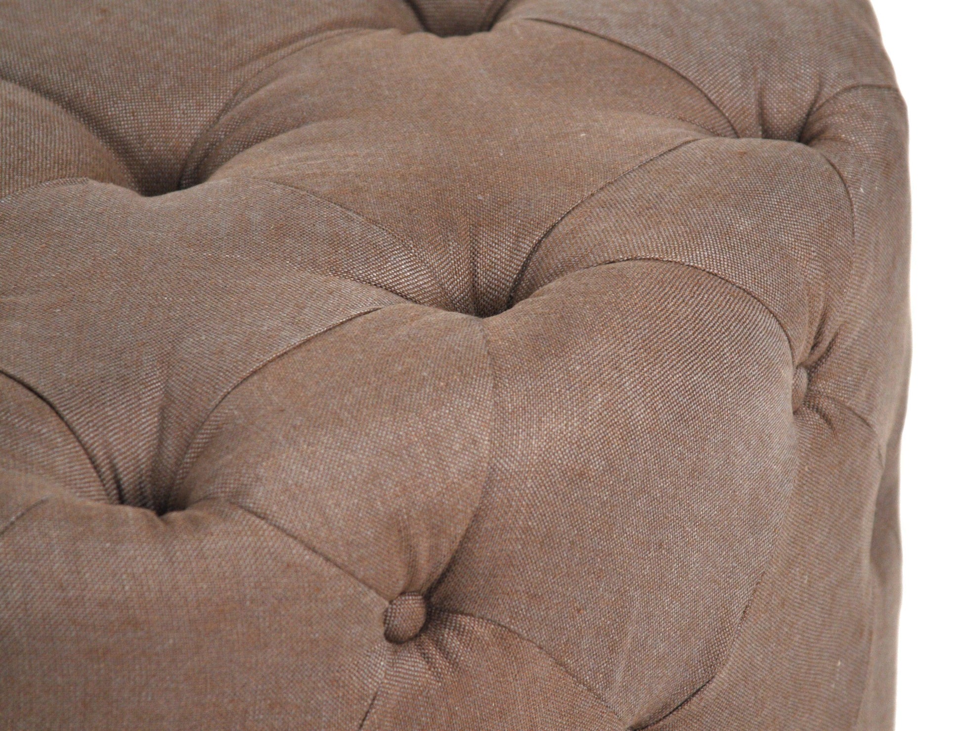 Round Tufted Ottoman F204 A008 FredCo