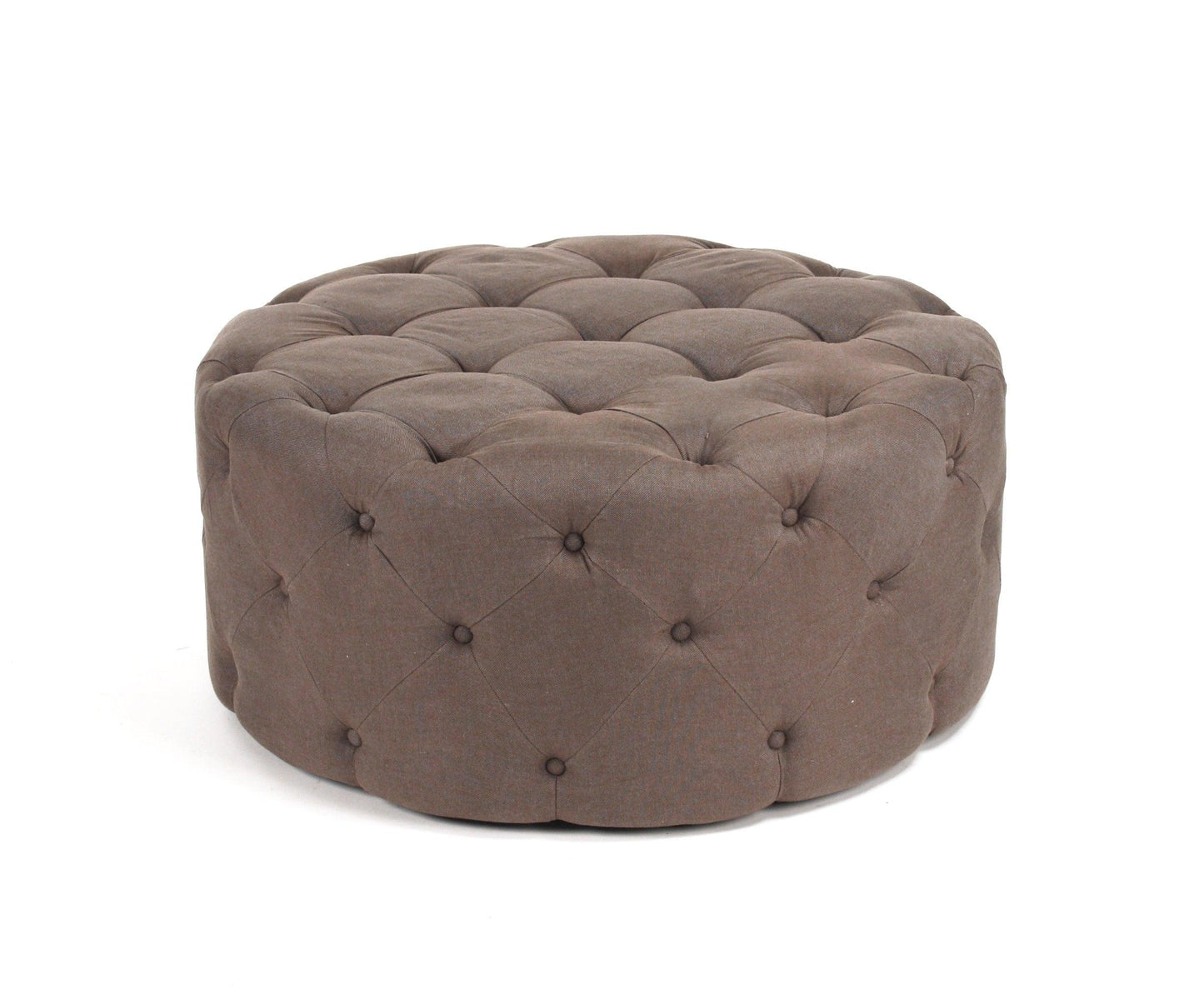 Round Tufted Ottoman F204 A008 FredCo