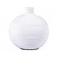 Round White Vase (15585S) 4.25" FredCo