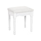 Rubberwood Legs Vanity Stool FredCo