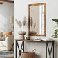 Rustic Brown Bathroom Wall Mirror 24" x 36" FredCo