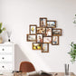 Rustic Brown Collage Picture Frames for 12 Photos FredCo