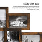 Rustic Brown Collage Picture Frames for 12 Photos FredCo