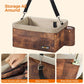 Rustic Brown Dog Booster Seat FredCo
