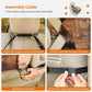 Rustic Brown Dog Booster Seat FredCo