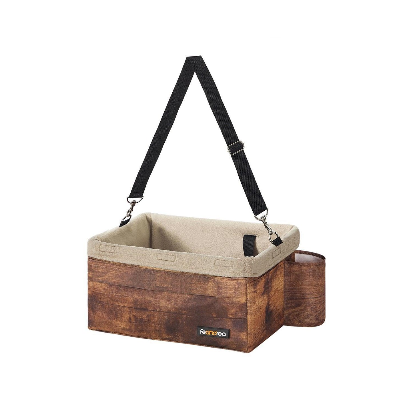Rustic Brown Dog Booster Seat FredCo