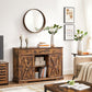 Rustic Brown Freestanding Storage Cupboard with Drawers FredCo