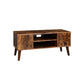 Rustic Brown Retro TV Stand FredCo