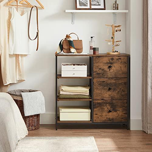 Rustic Brown Storage Cabinet and Sideboard FredCo