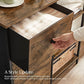 Rustic Brown Storage Cabinet and Sideboard FredCo