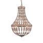 Rustic Empire Chandelier ZD6516-4GCG FredCo